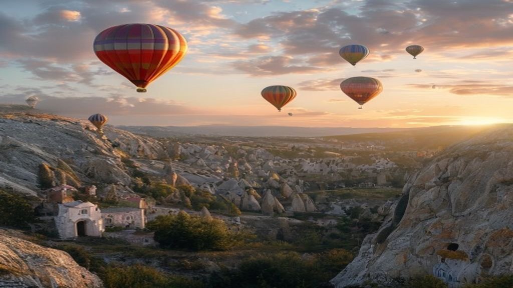 Kappadokien-Ballonfahrt & Höhlenstädte, 4 Tage